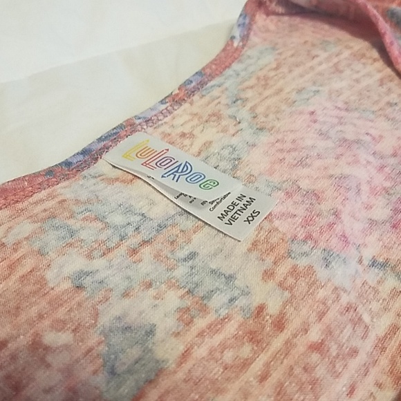NWOT Lularoe XXS Perfect Tee - Picture 3 of 4